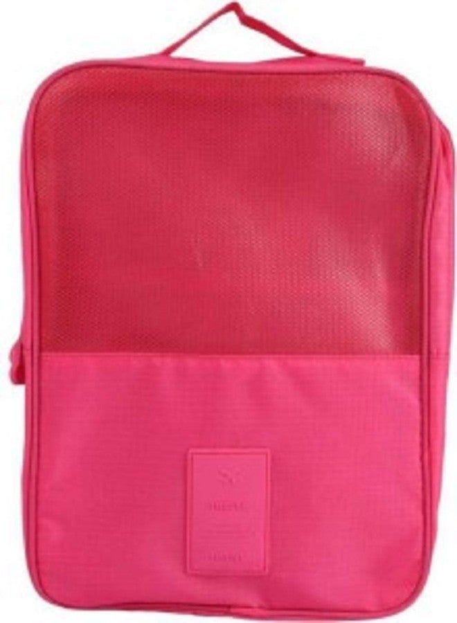 HATANU Waterproof Travelling Shoe Storage Bag Footwear Organiser Pouch Portable Shoes Storage Bag Shoes Bag for Travel for Men and Women Multi-Purpose Portable Rack Foldable Organizer (Multicolor) - Image 1
